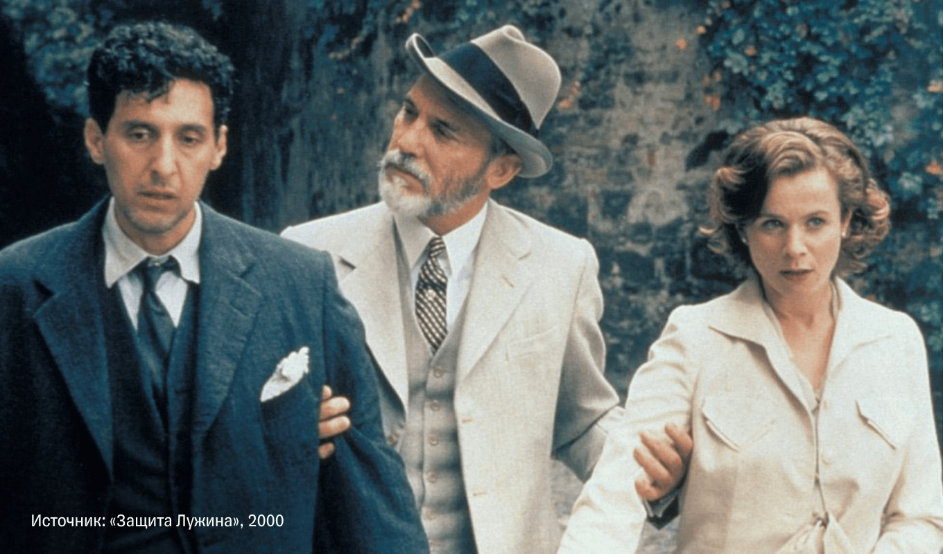 Фильм «Защита Лужина»