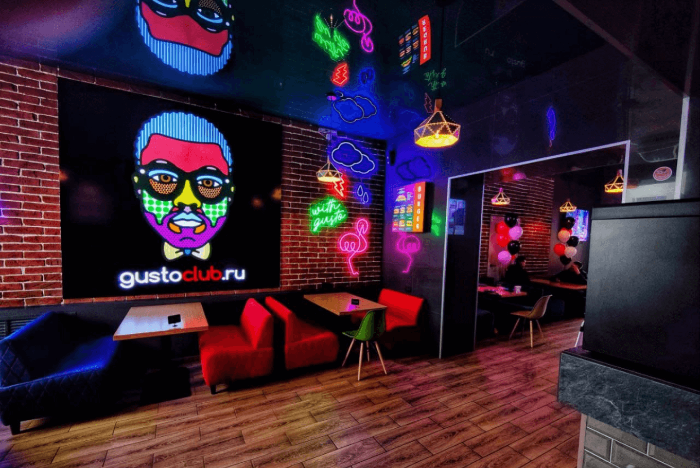 Дизайн интерьера кафе