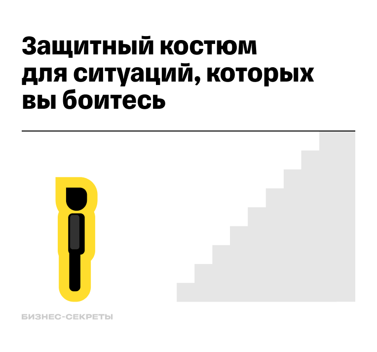 Образ защитного костюма для защиты от страха