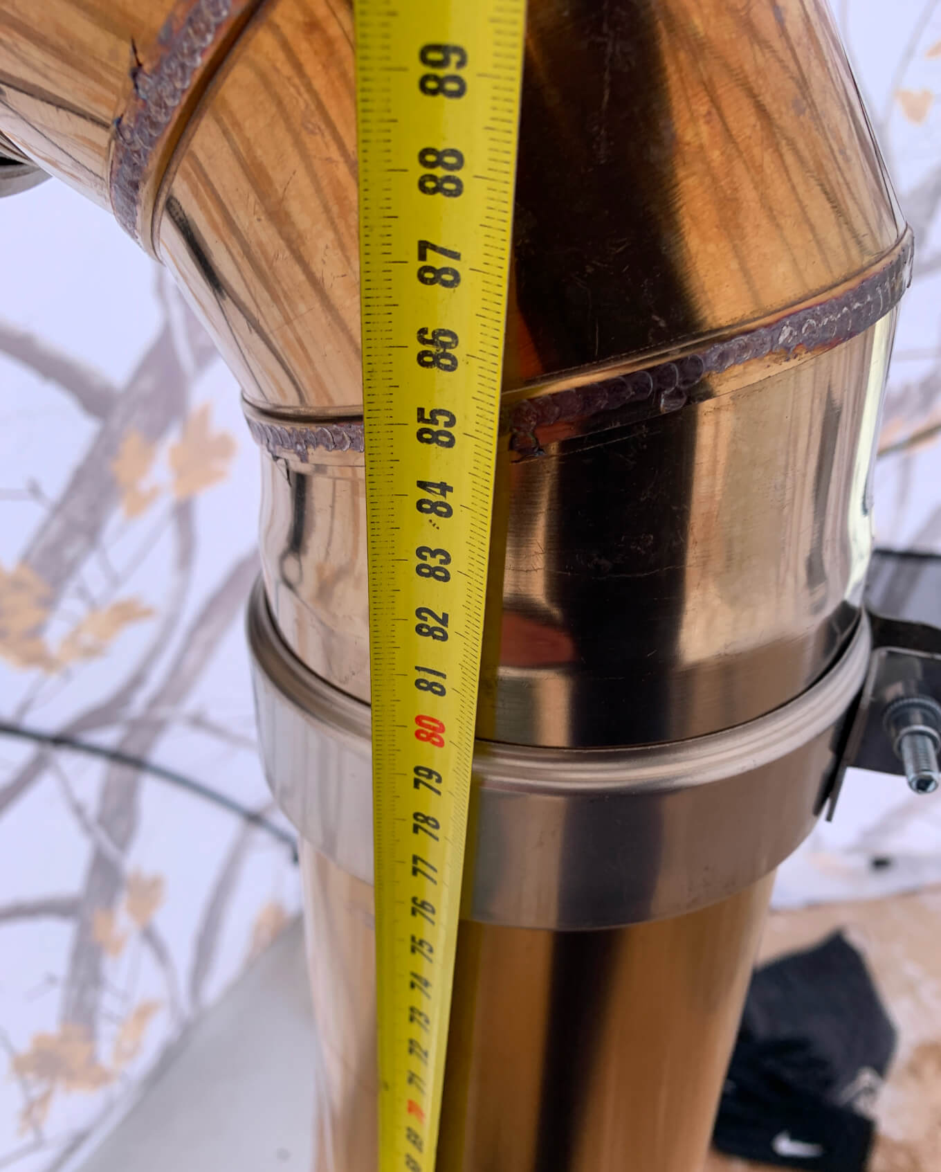 Установка дымохода