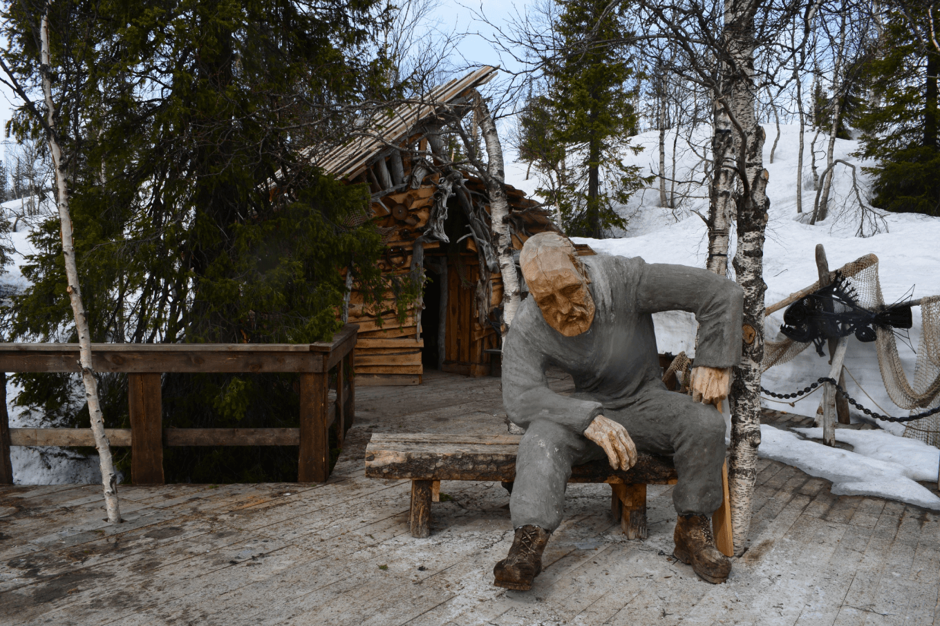 Скульптура художников из мастерской Кирилла Баира