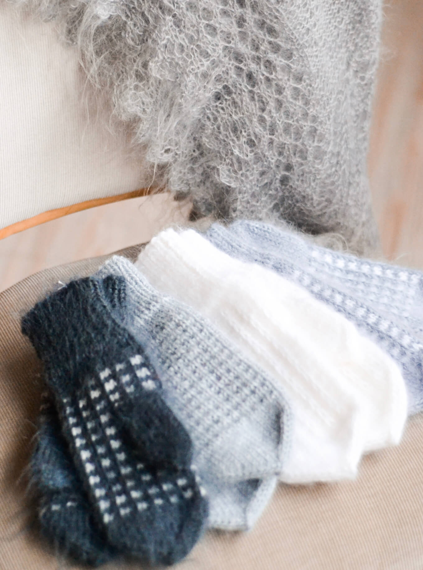 Варежки и шаль От ба