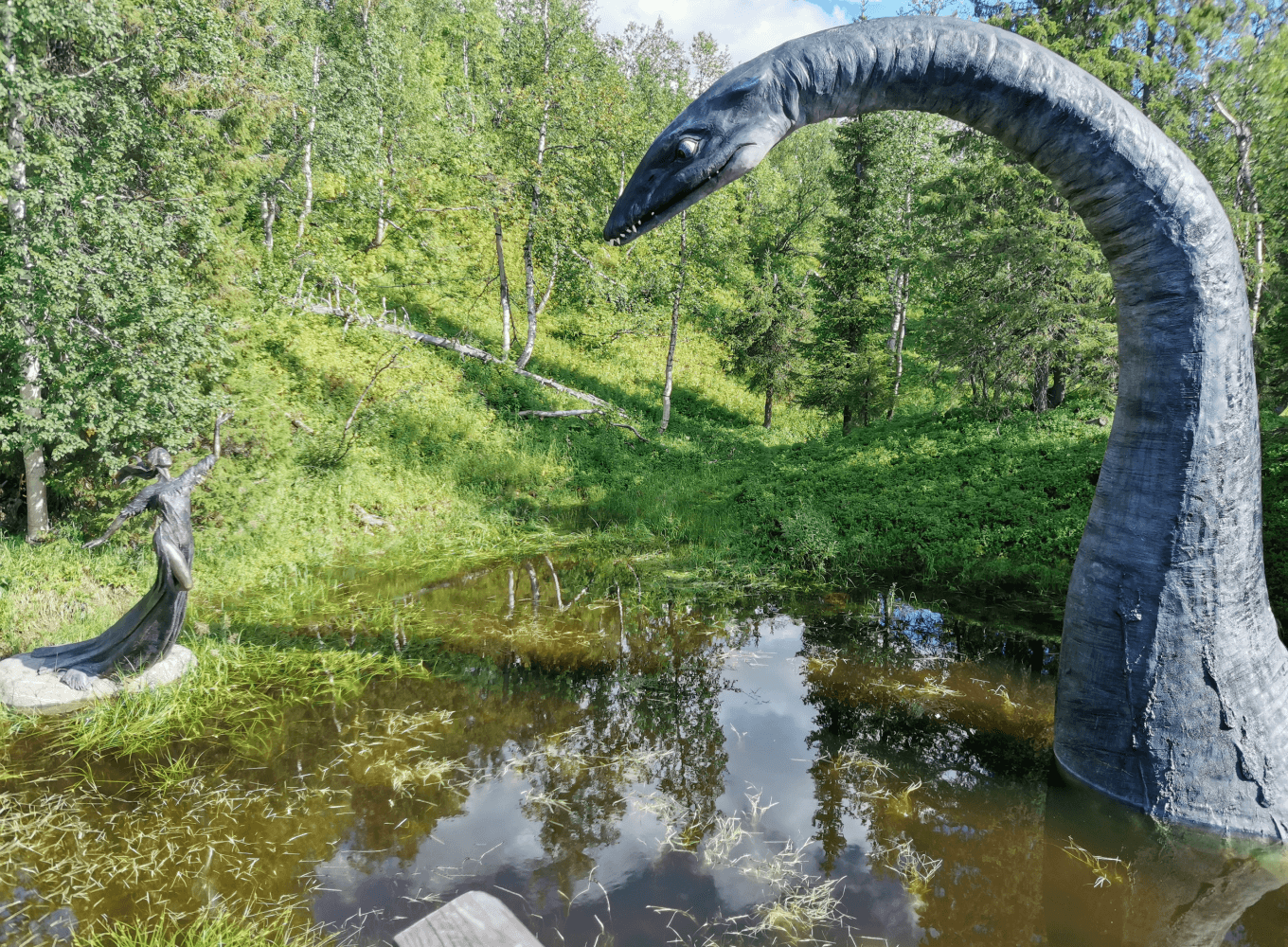 Встреча с динозавром