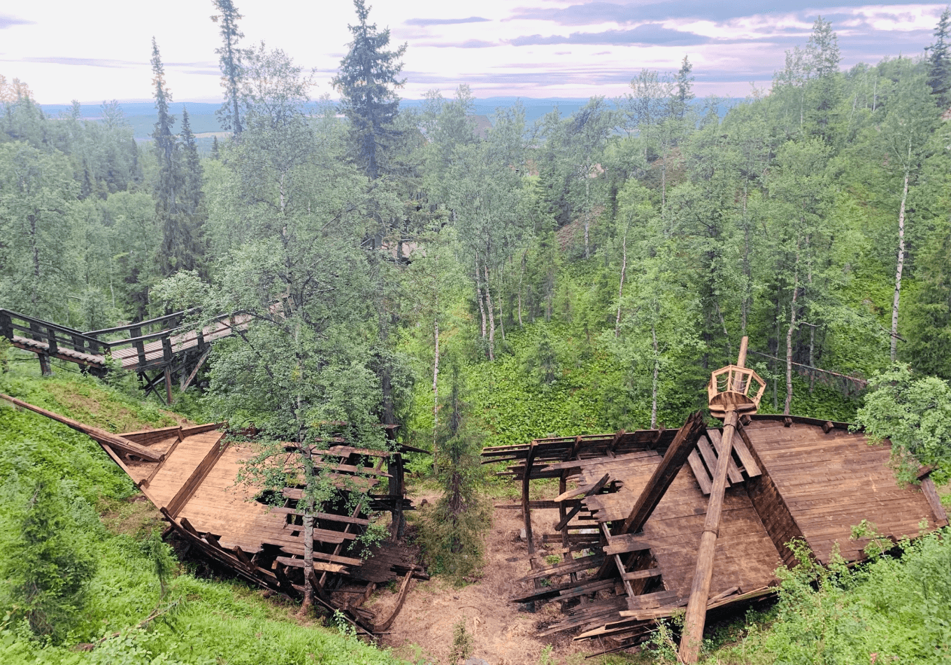 Корабль из фильма «Пираты Карибского моря»