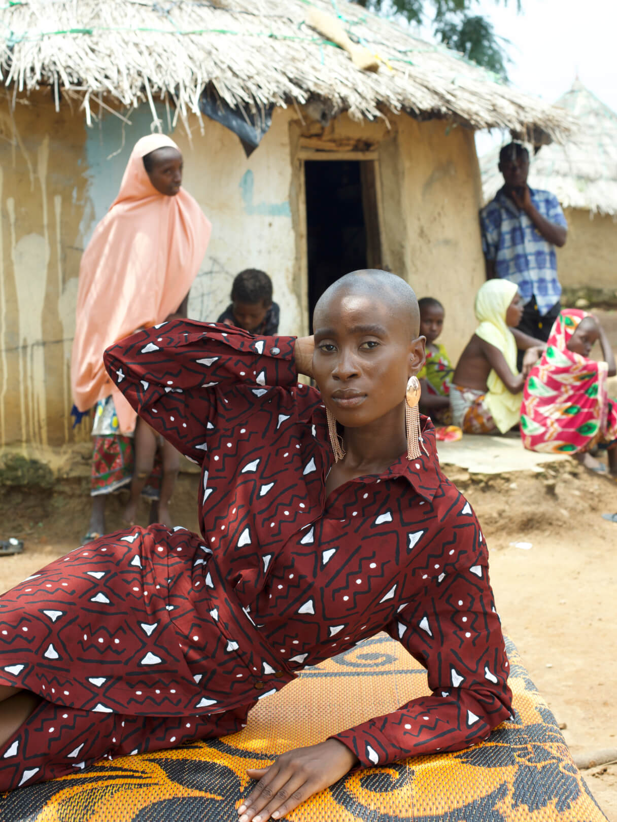 Фотосессия для бренда одежды в Нигерии