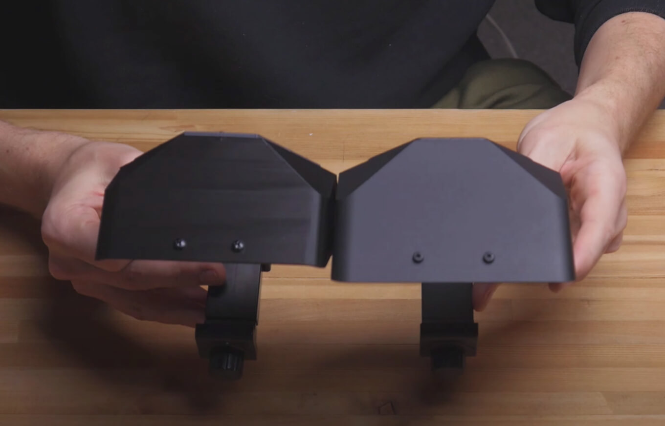 Сравнение телесуфлера и его подделки