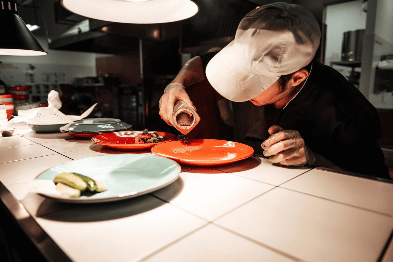 Кухня в сети ресторанов-боулингов