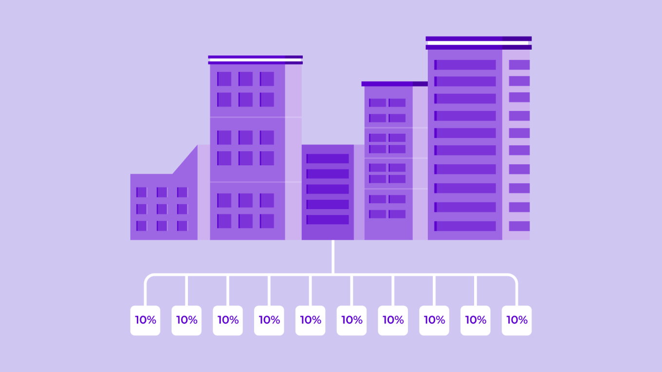 Применение NFT при долевом делении