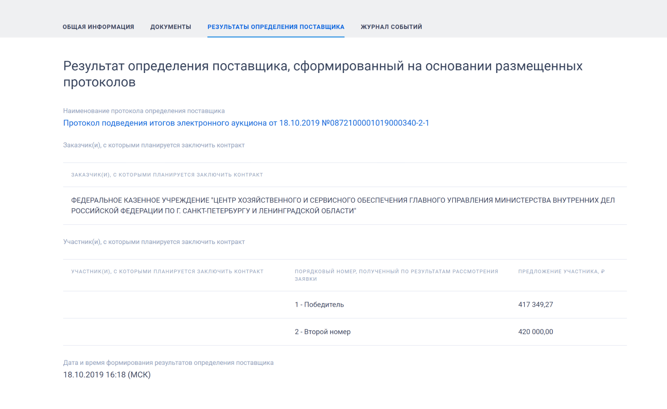 Контракт на закупку