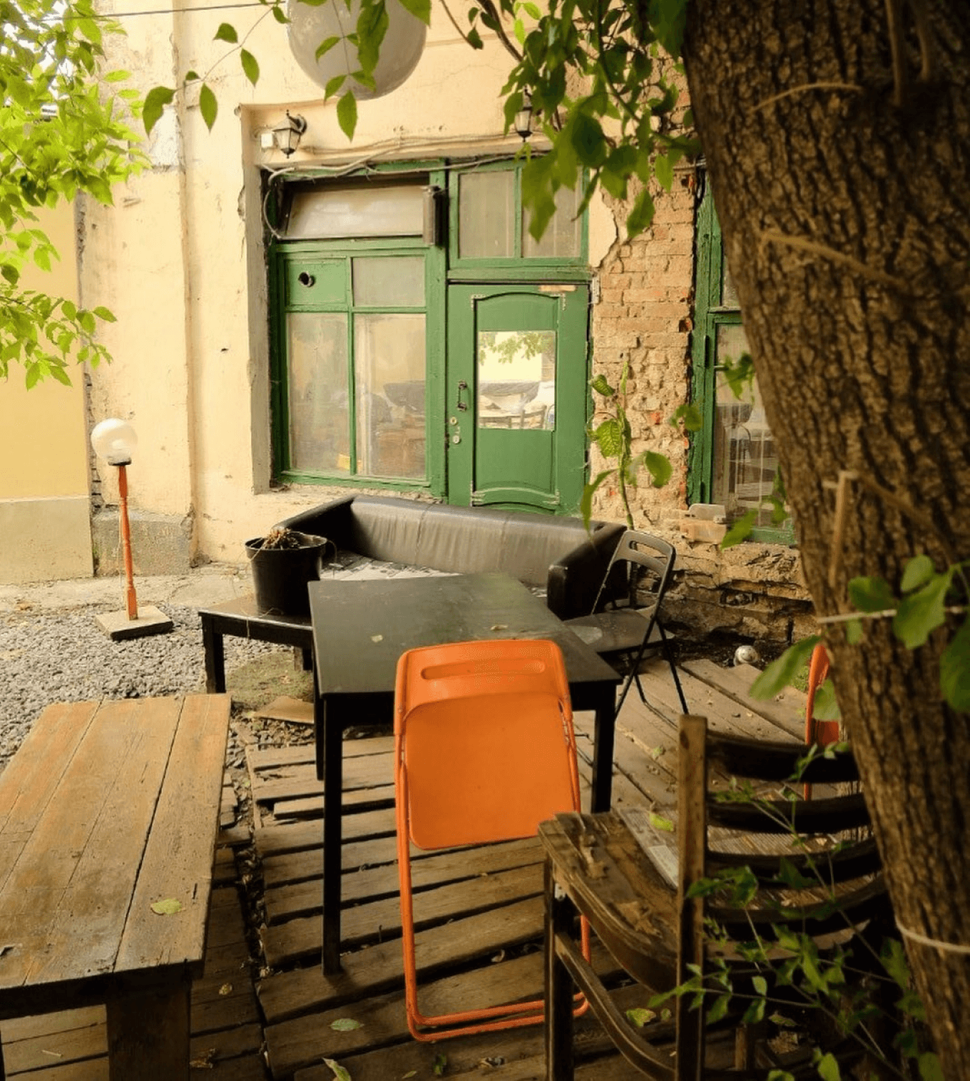 Терраса у кафе