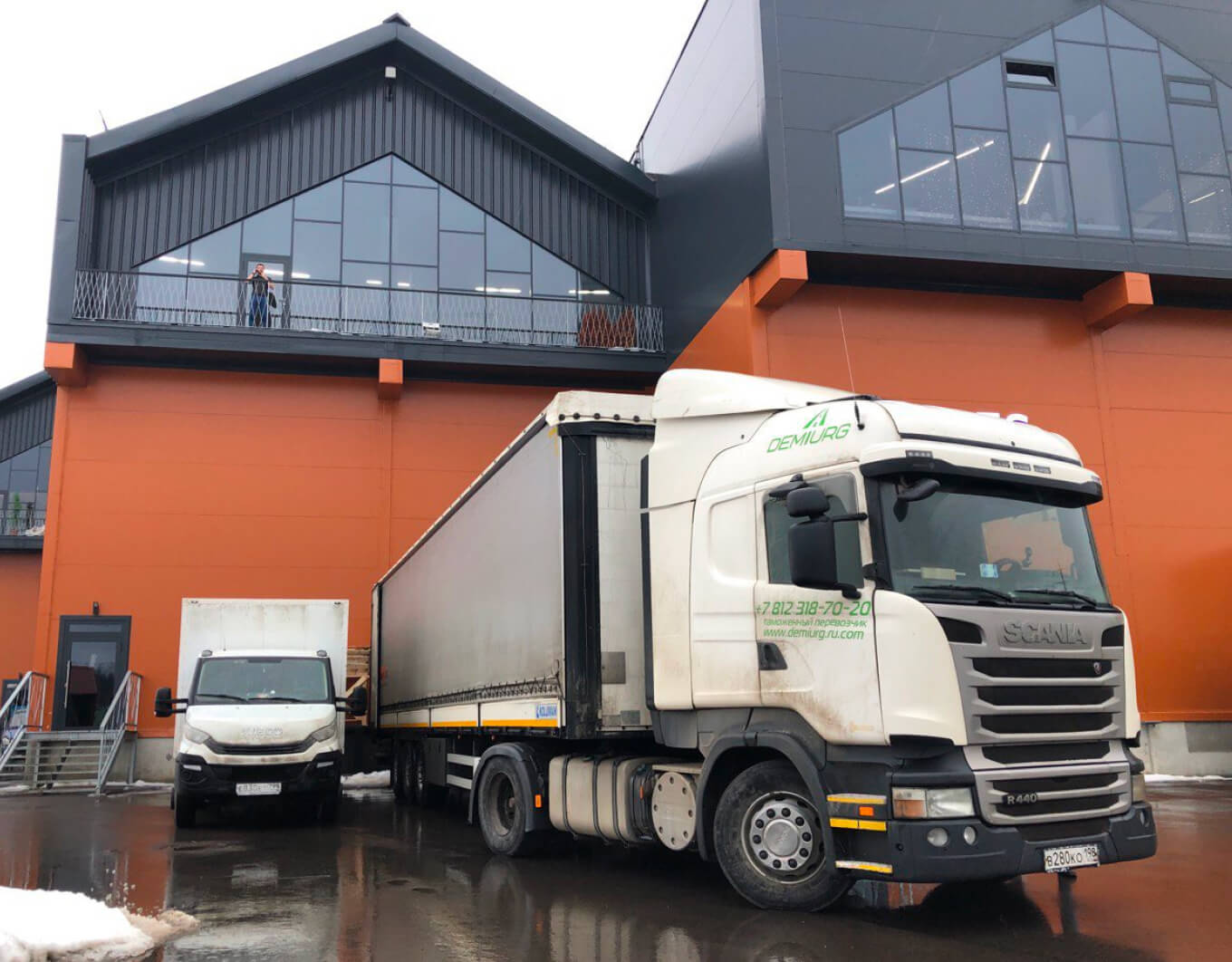 отгрузка светильников для крупных клиентов