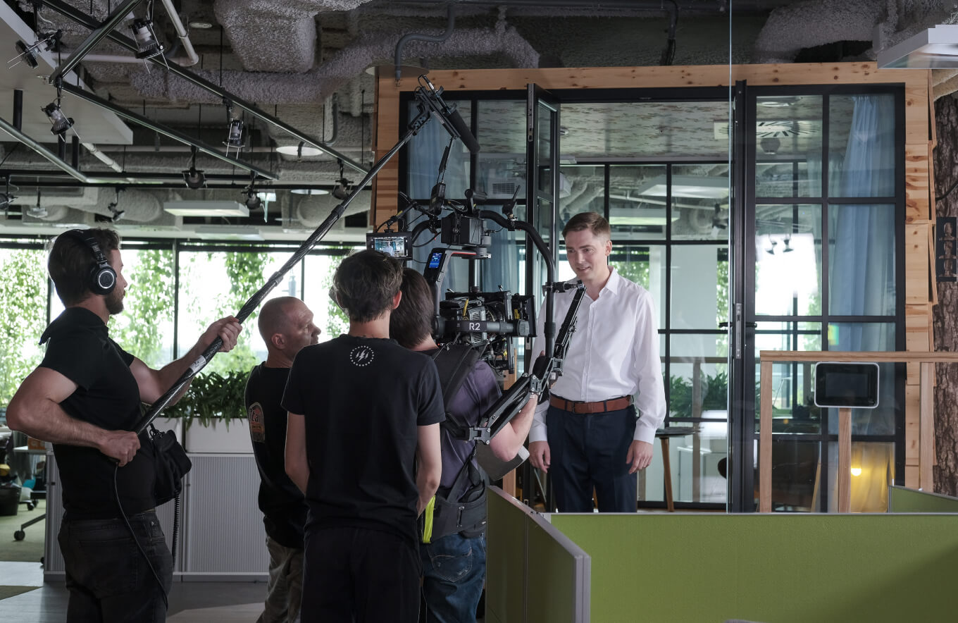 съемка рекламного ролика