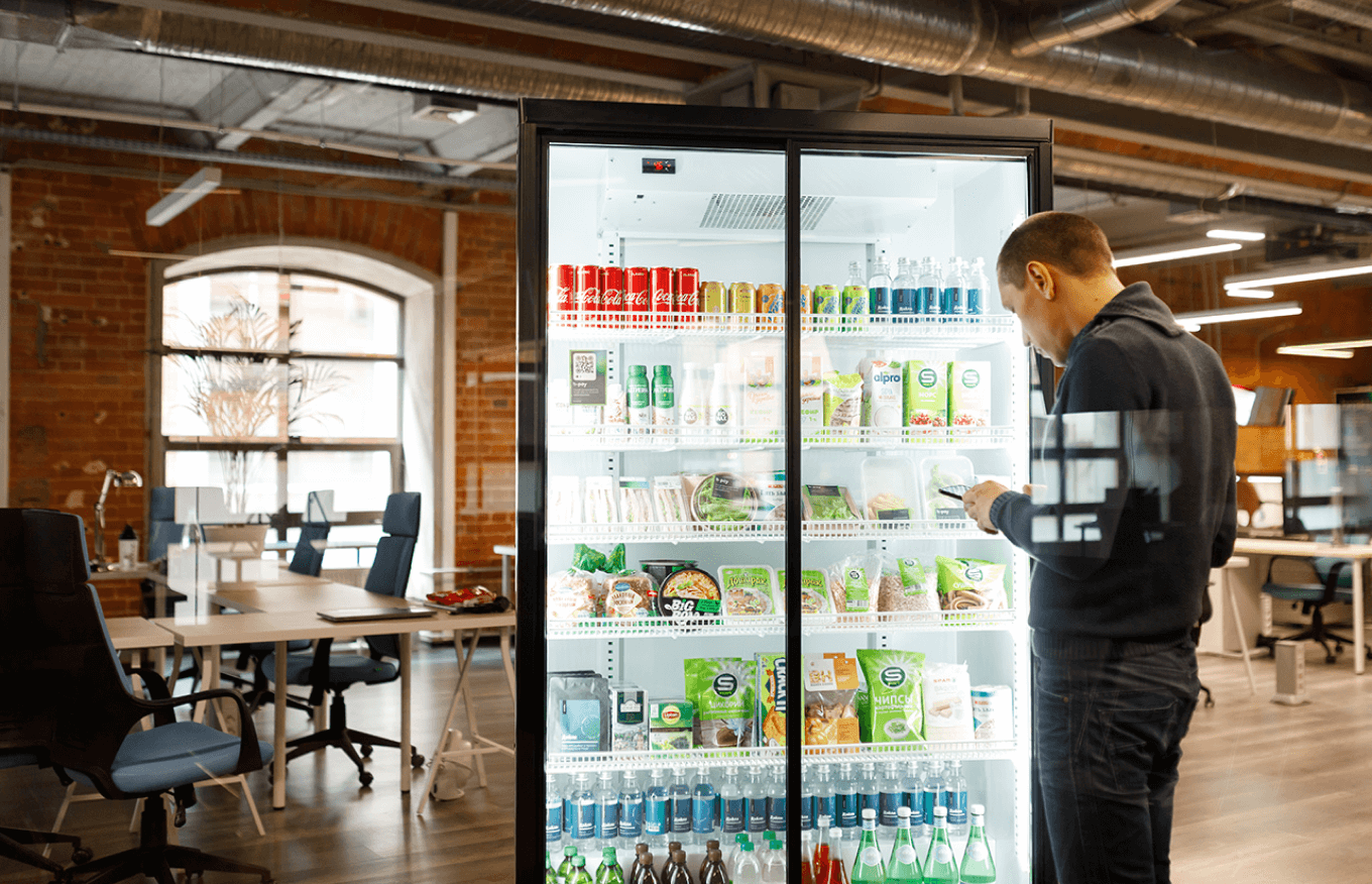 Микромаркет Briskly в офисе