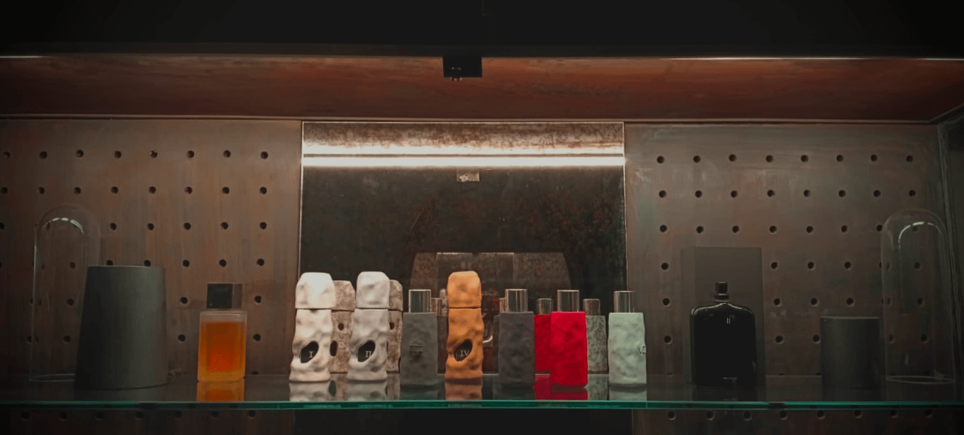 Флаконы из литиевого камня