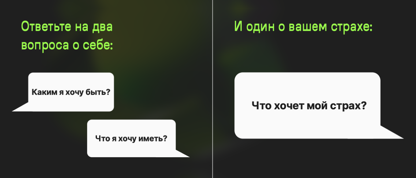 Опросник против страхов