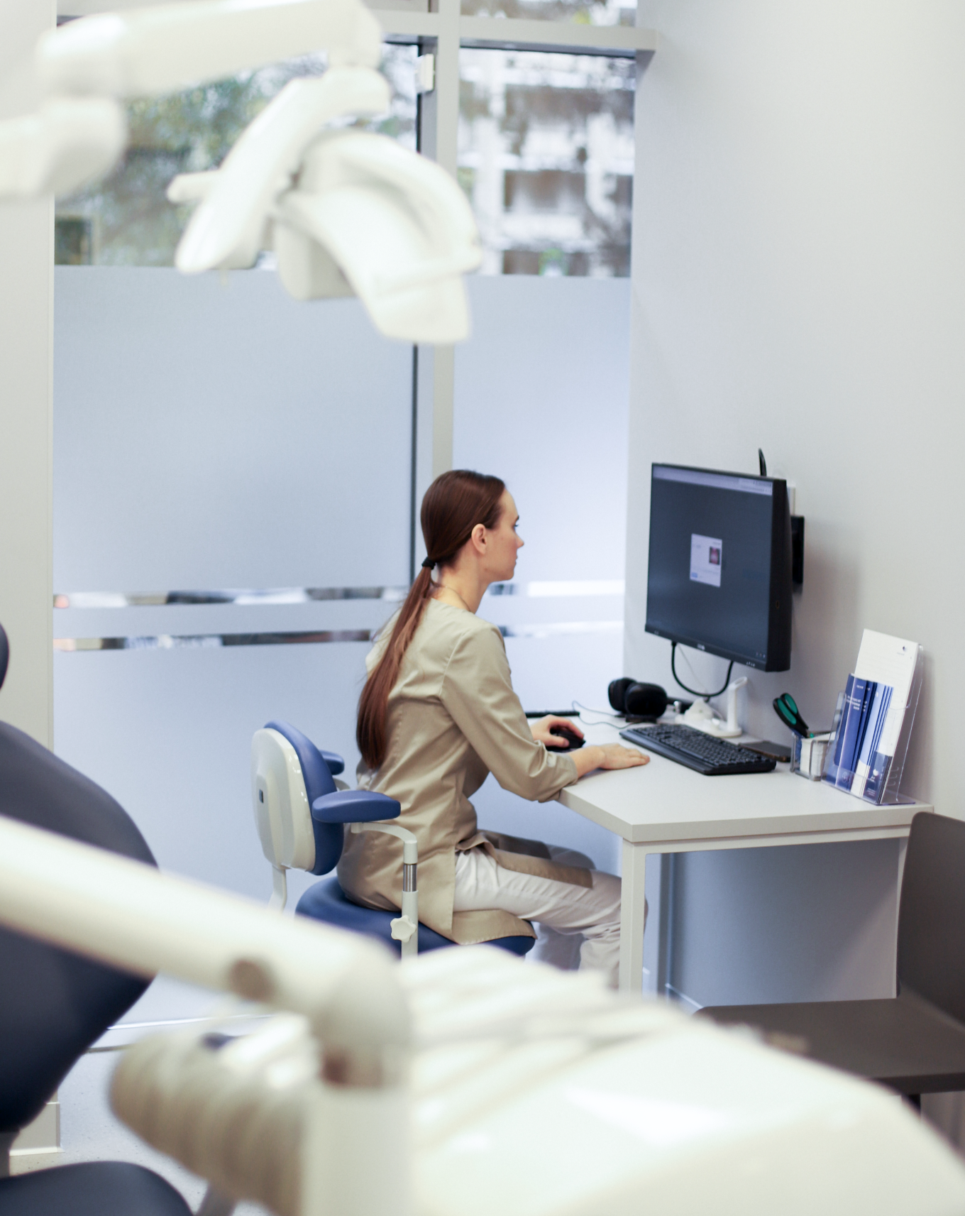 Клинике «Белая радуга»:подготовка к приему пациента