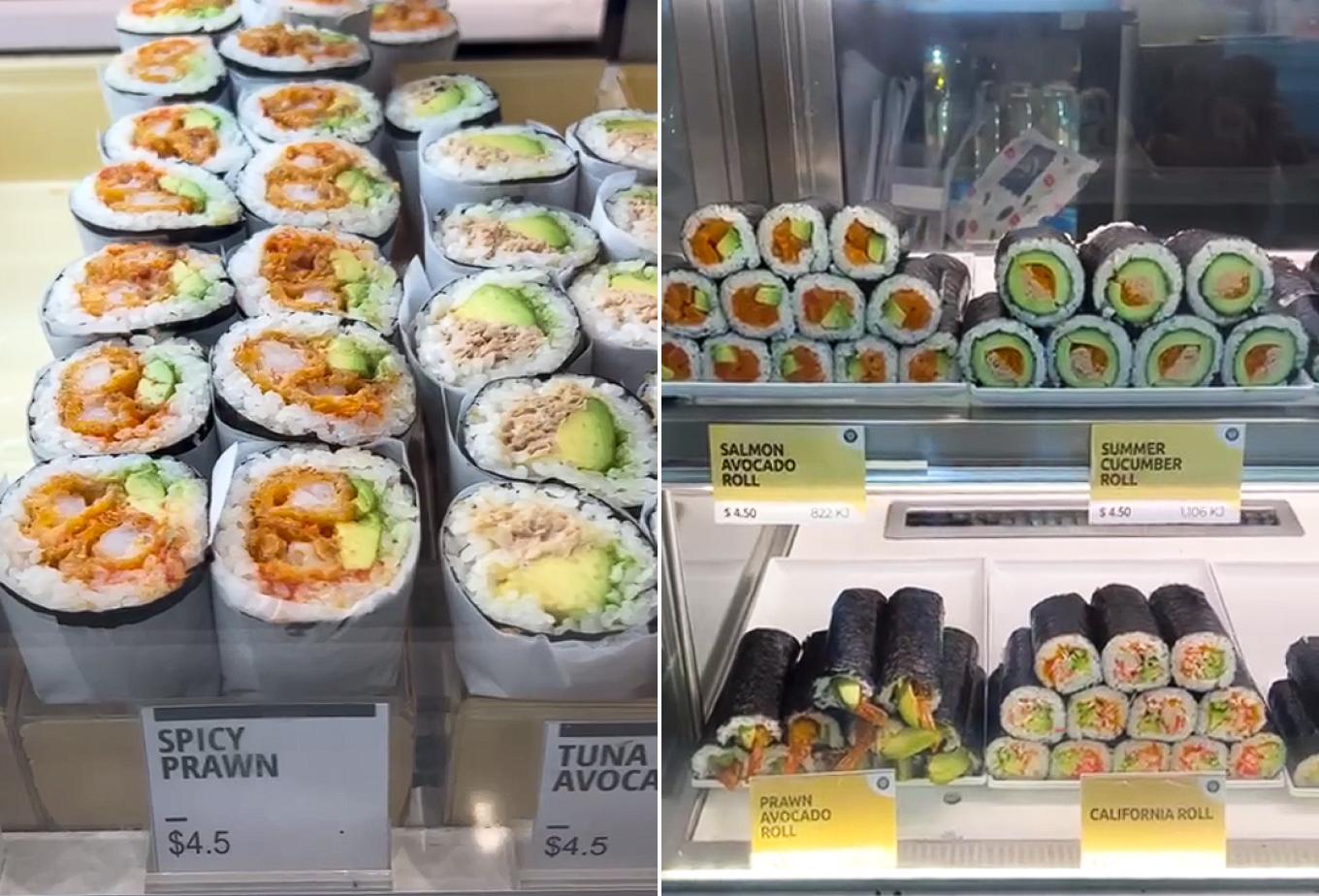 Пример вертикальных хендроллов в Австралии