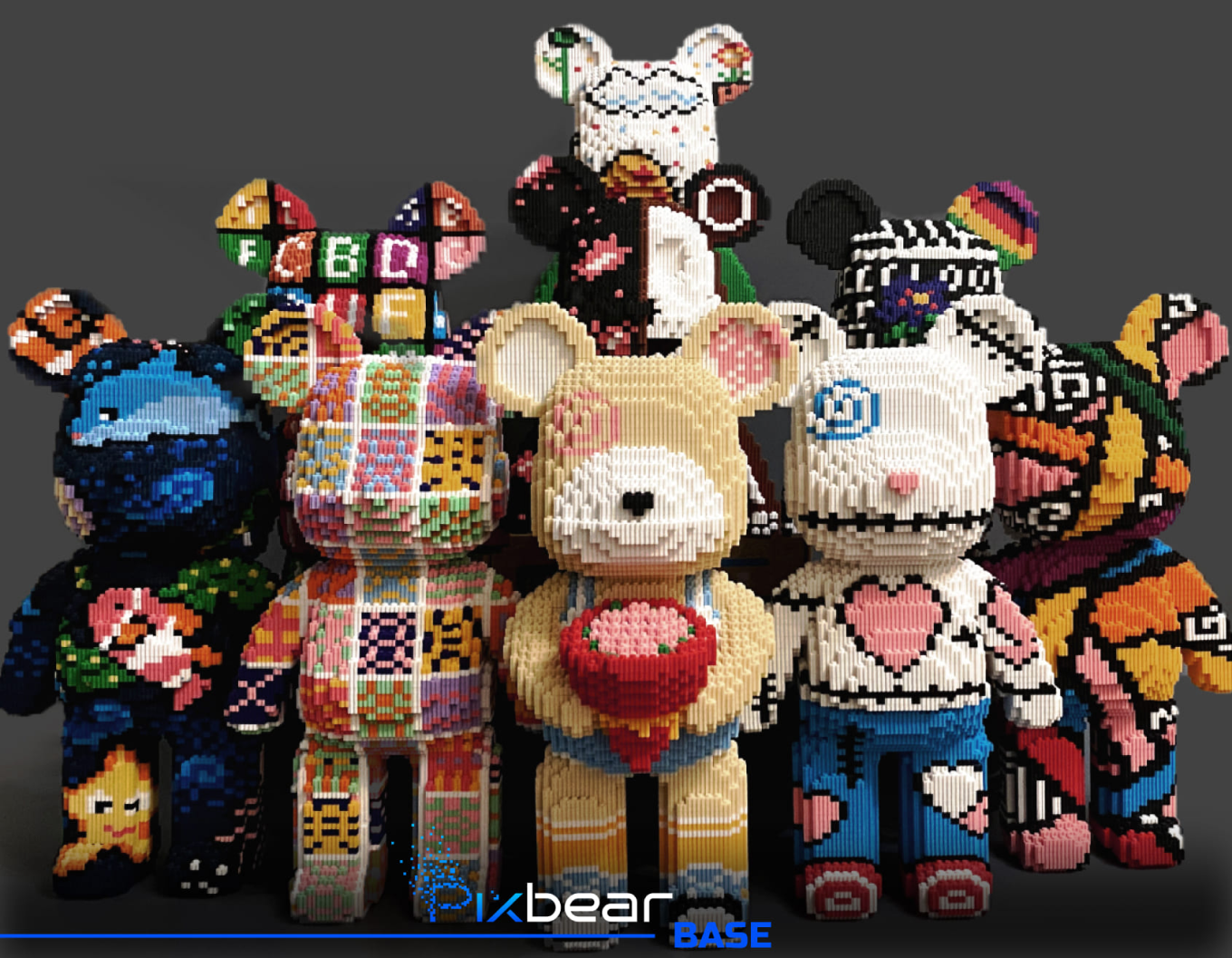3d медведи Pix Bear