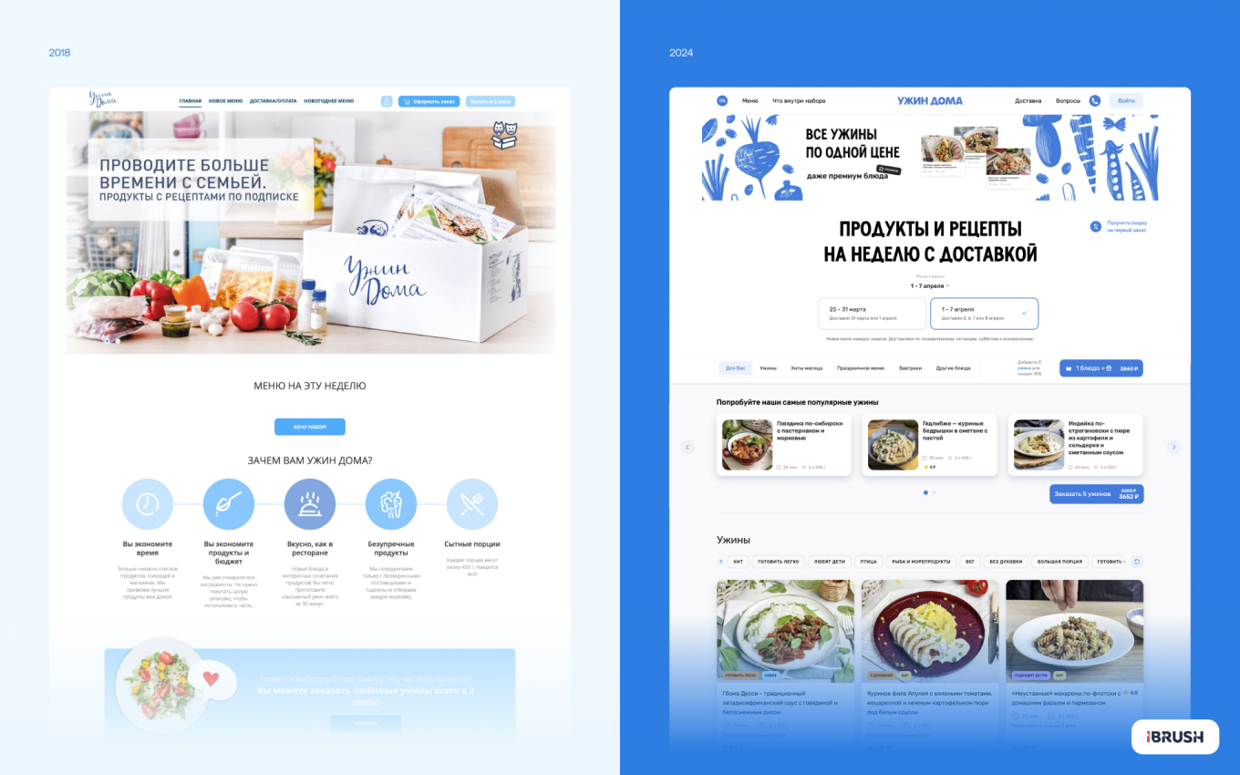 Редизайн сайта