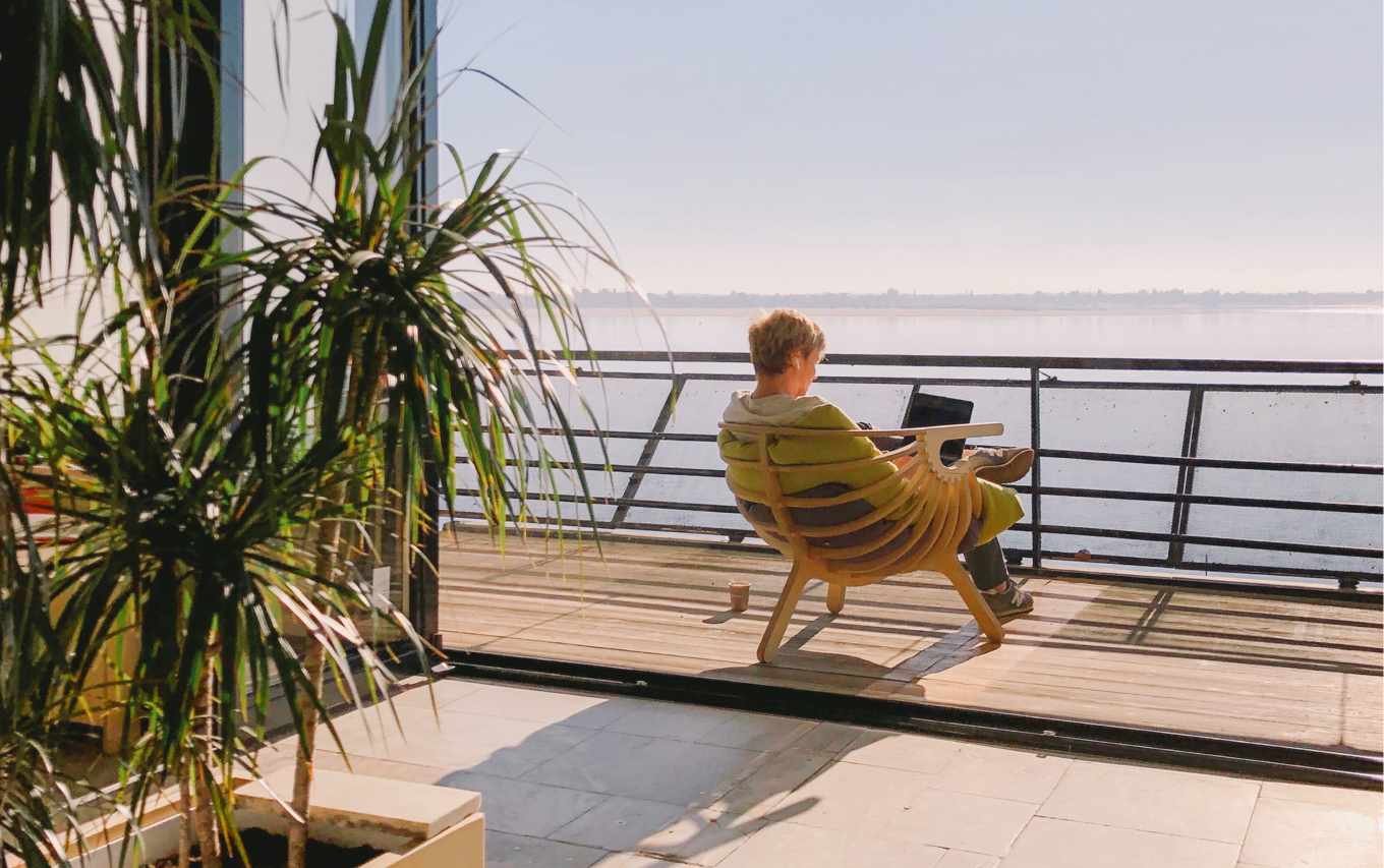 Терраса офиса ТУТКОВБУДКОВ