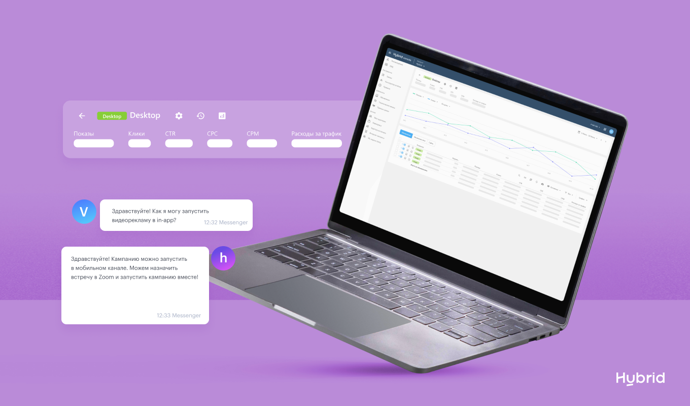 Настройка рекламы