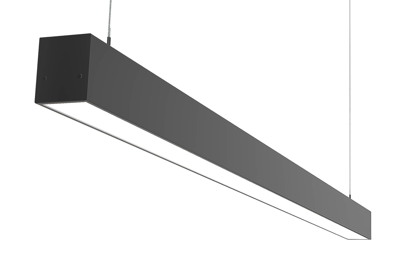 Внешний вид линейного профильного светильника