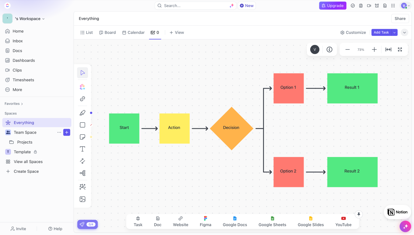 Сервис ClickUp