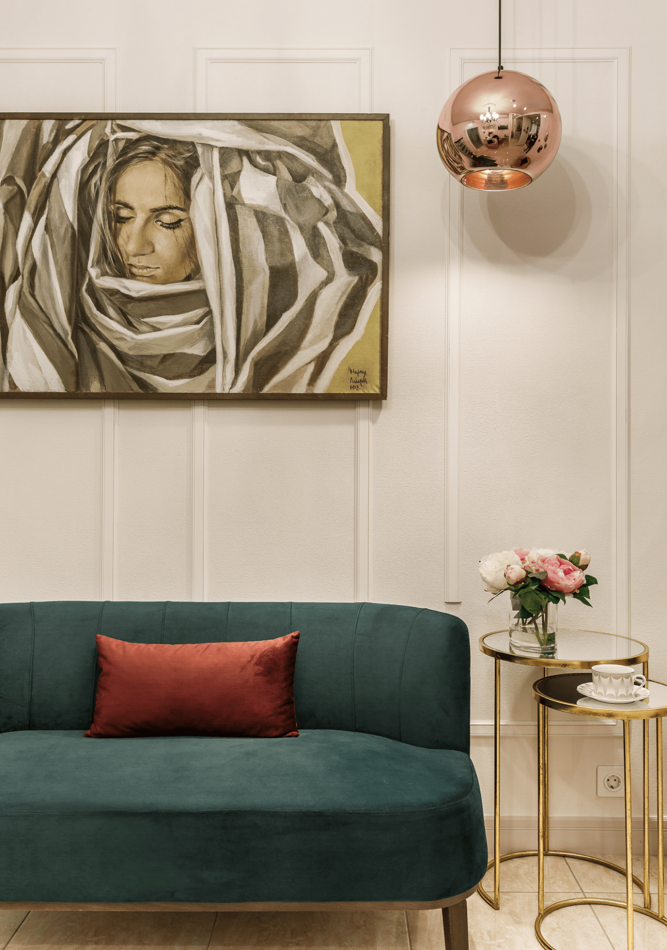 Изысканная обстановка в салоне красоты