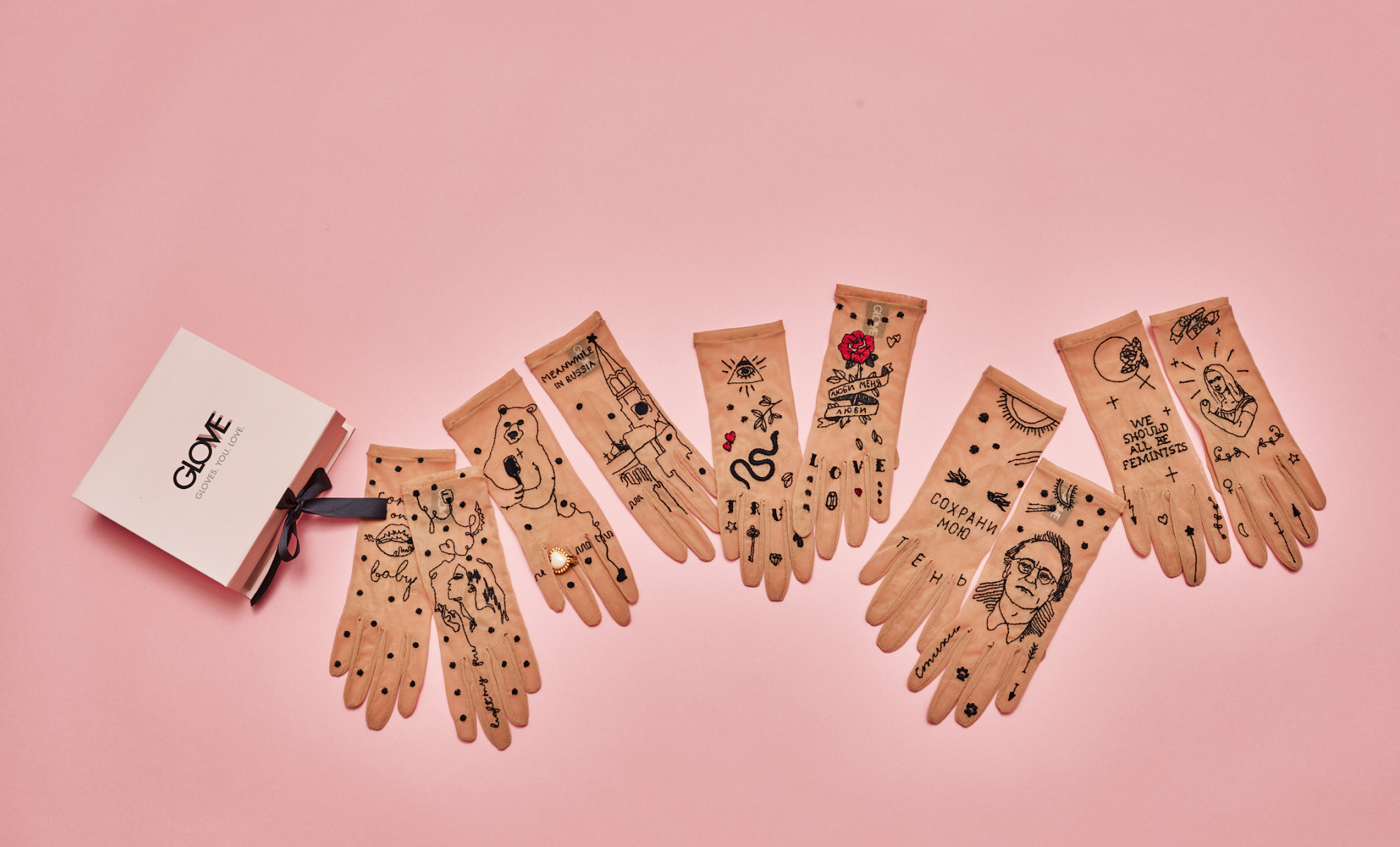 Пример насмотренности — тату-перчатки