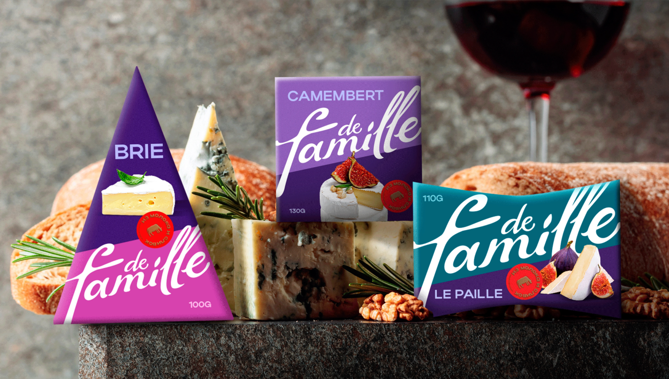 Сыры De famille от Brand Hub