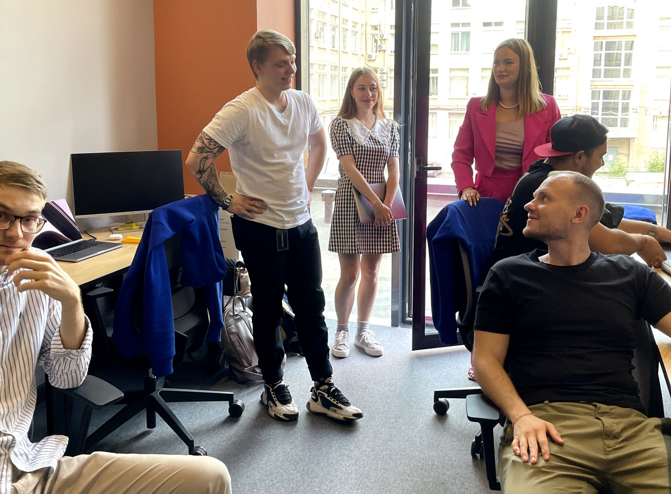 Собрание перед запуском