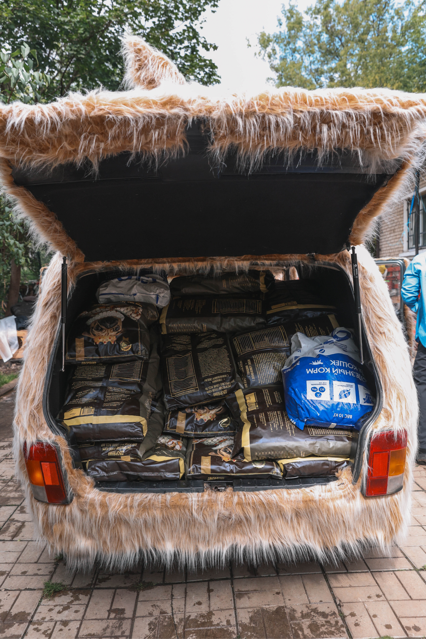 Полтонны сухого корма для собак и коше