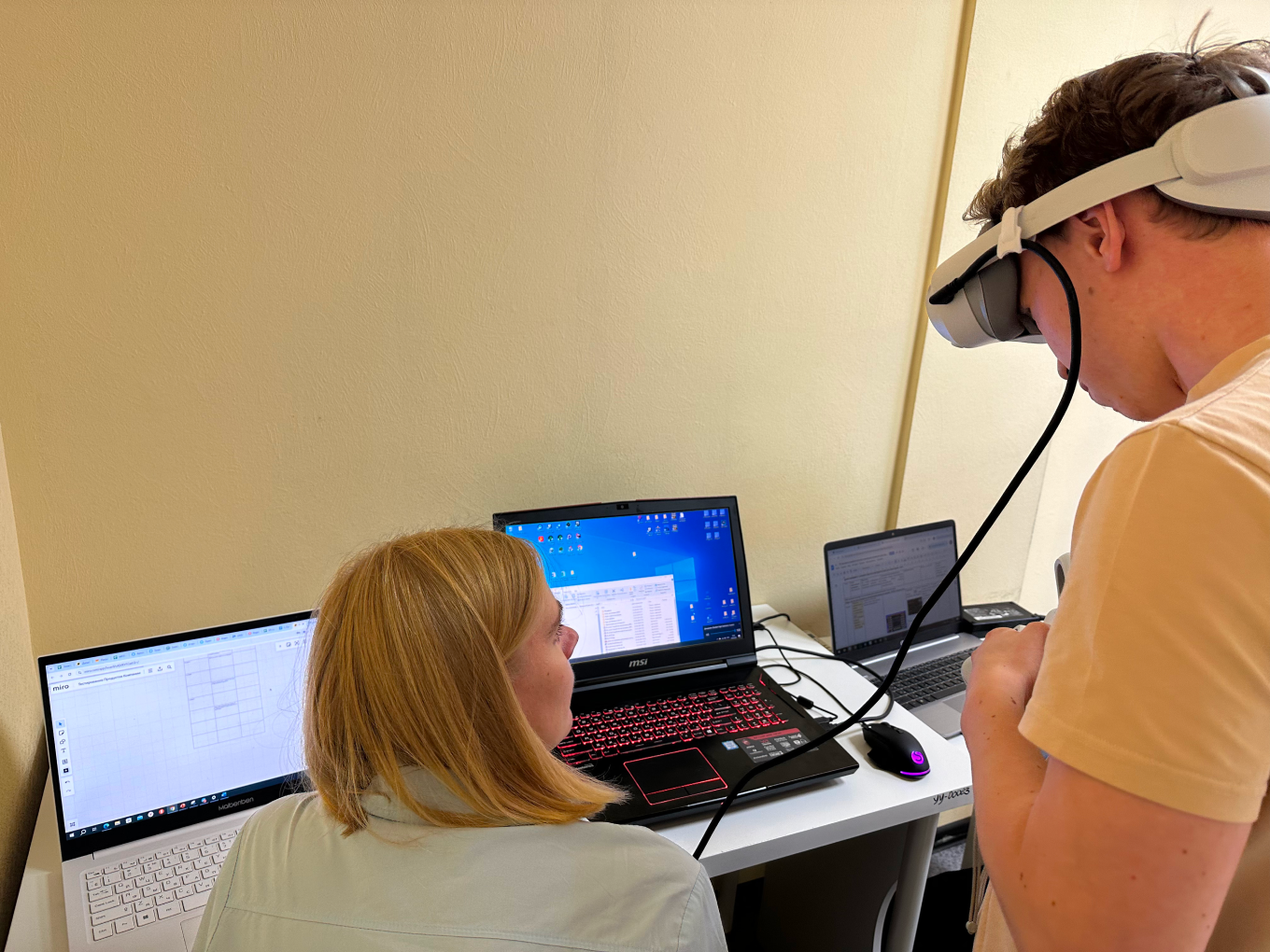 Тестирование VR-тренажера