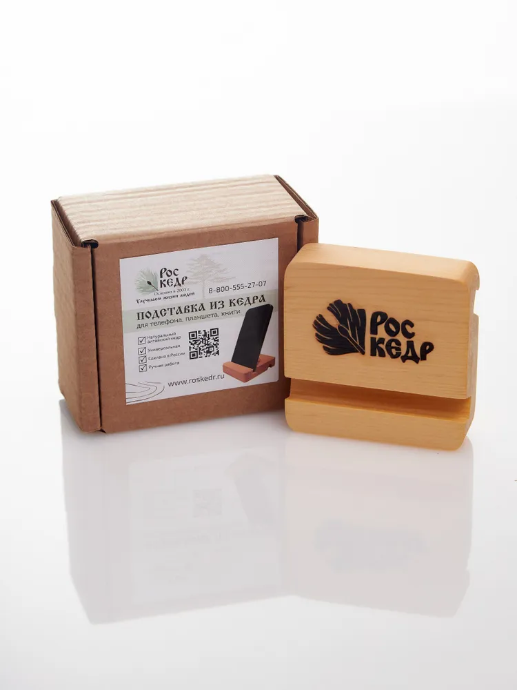 Подставка для мобильных устройств “РосКедр”