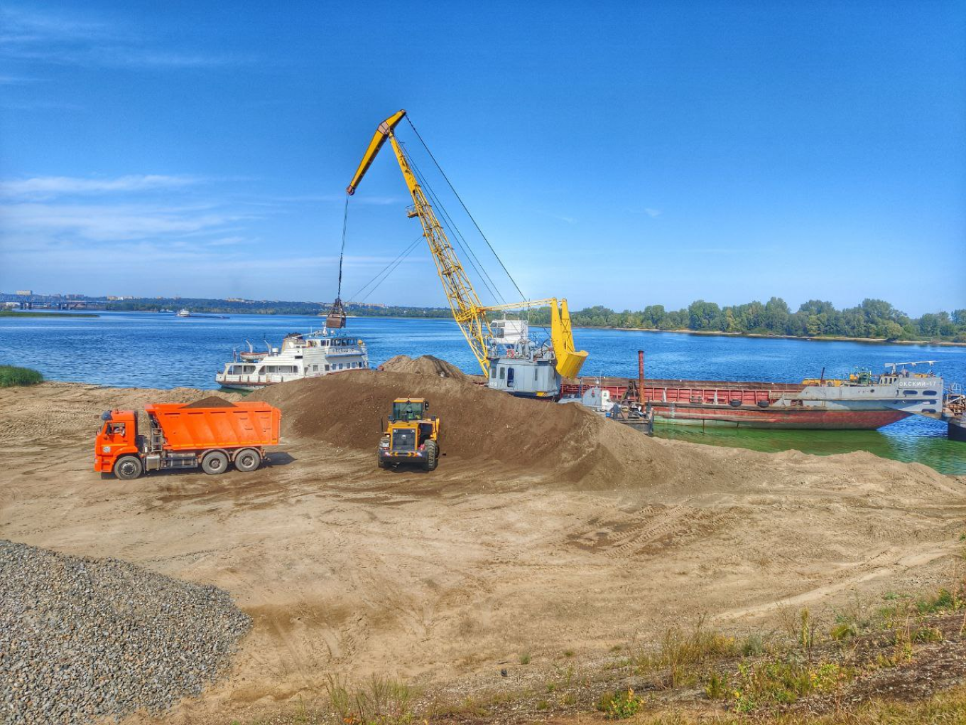 Поставка нерудных материалов