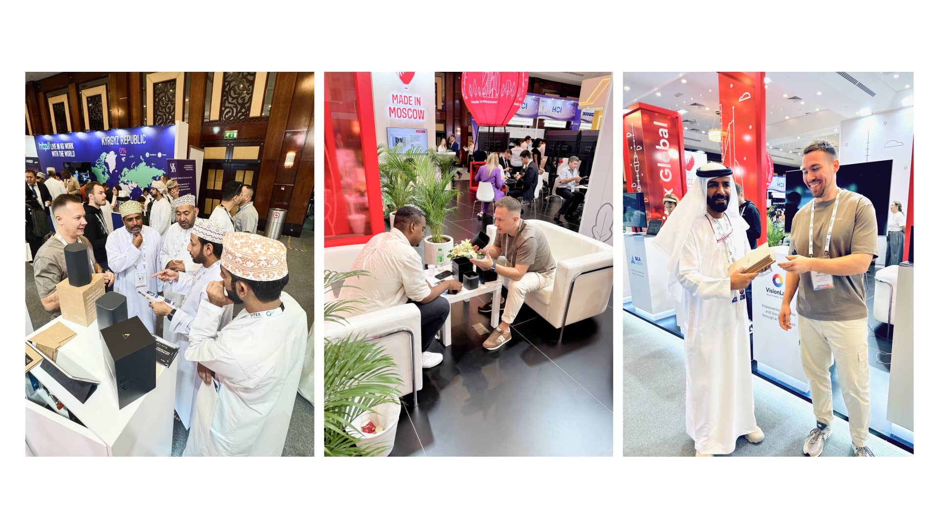 Посетители стенда Velter на GITEX