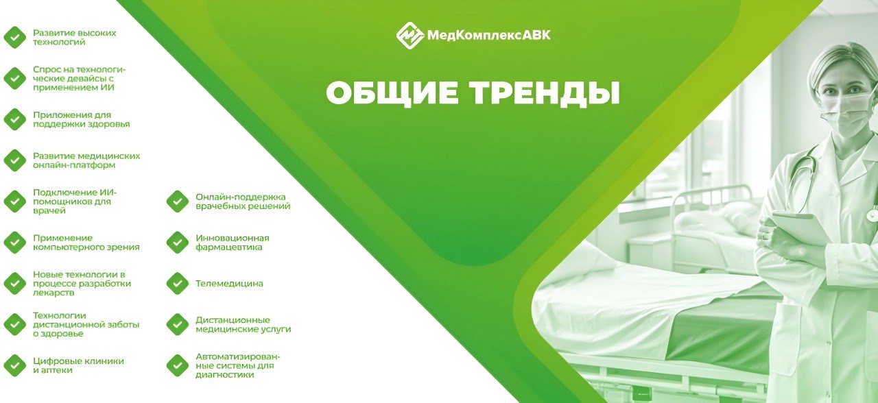 Тренды потребностей медицинского рынка