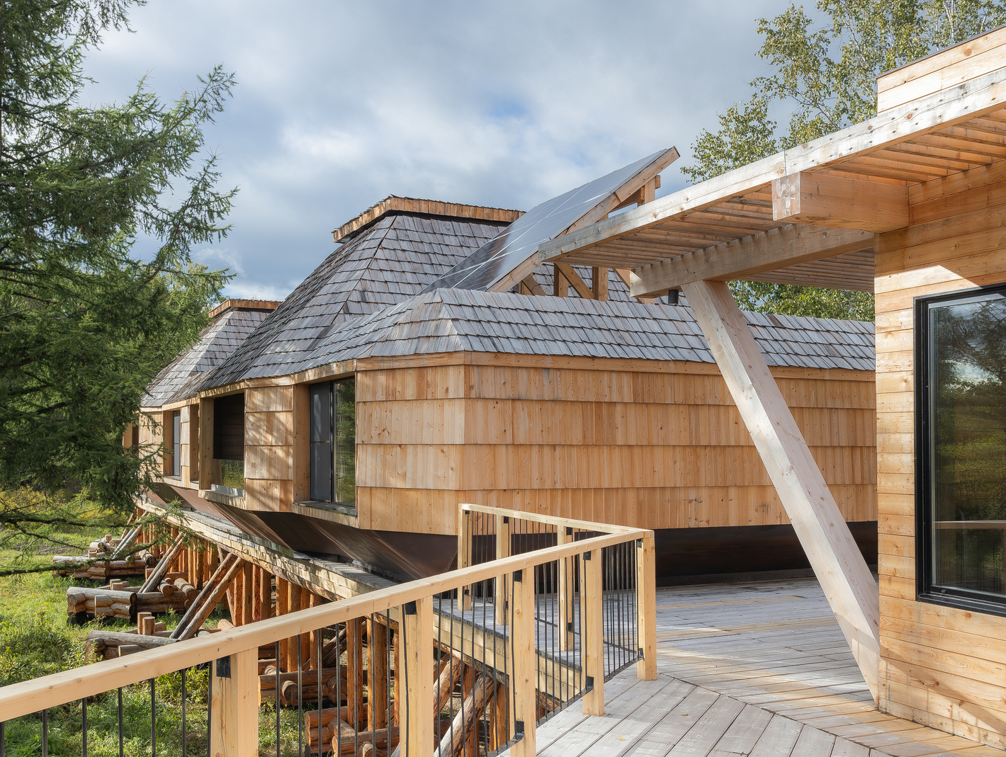 Строительство, экстрим-отель “Аврора”, отель на Камчатке