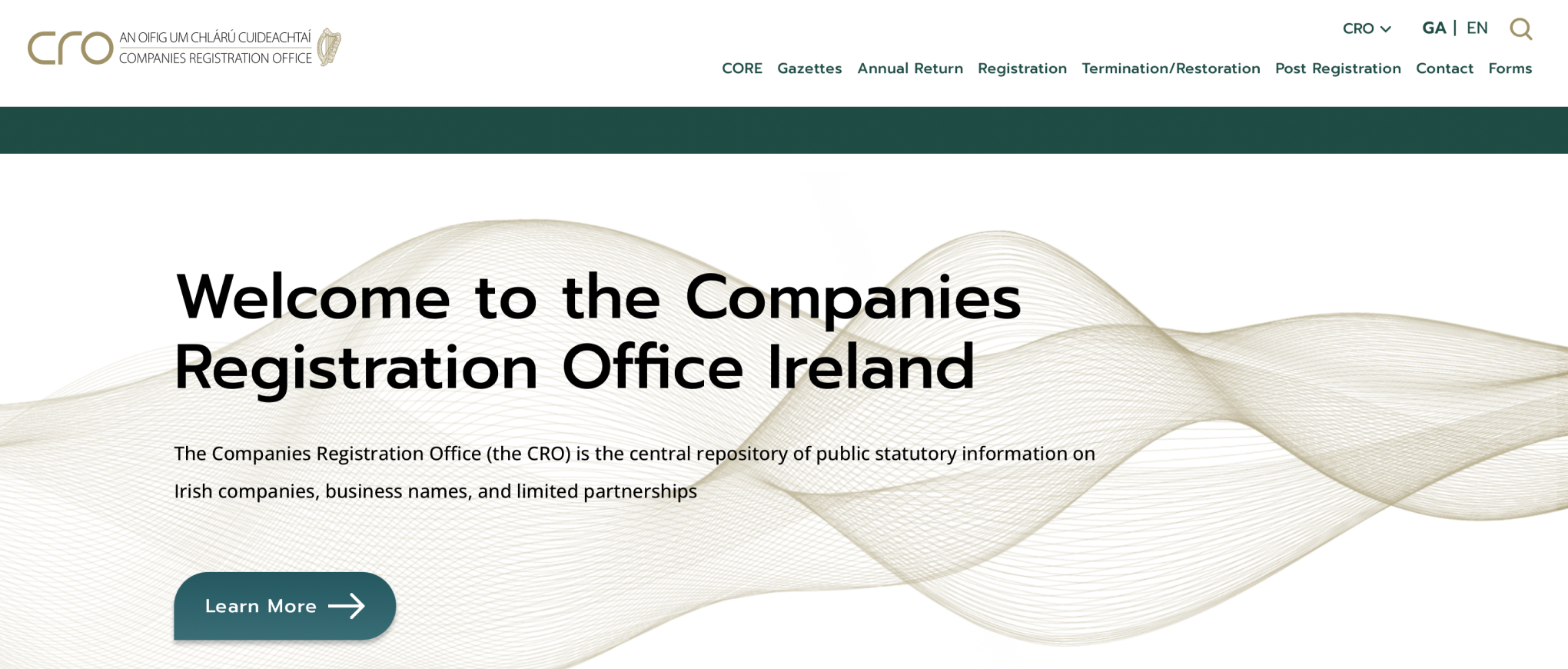 Сайт Офиса по оформлению юрлиц