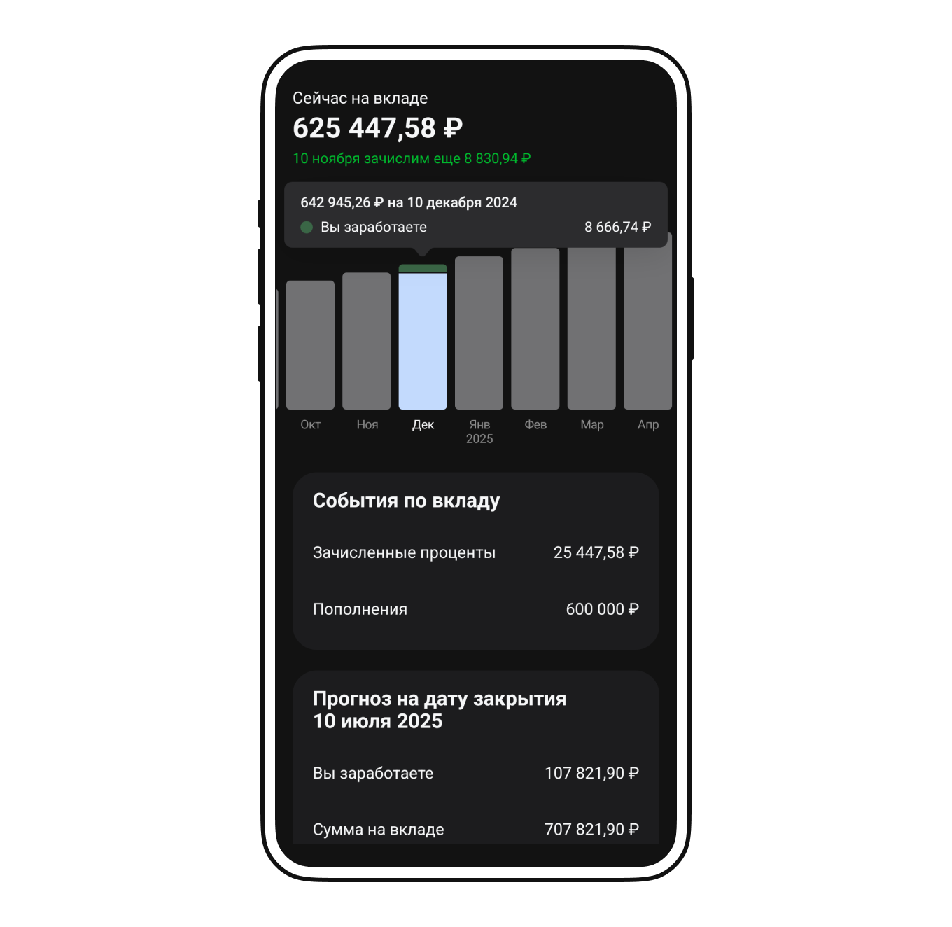 Как работает капитализация по вкладу в Т⁠-⁠Банке