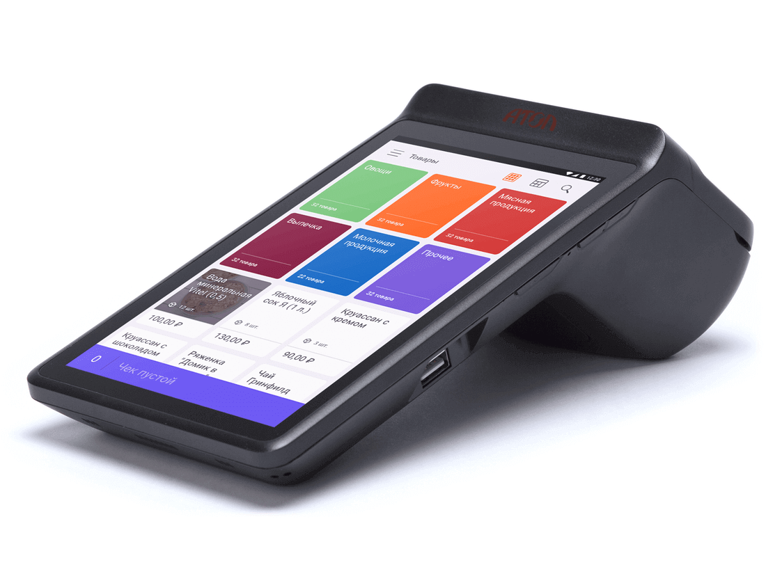 Пример онлайн-кассы — модель Эвотор 10