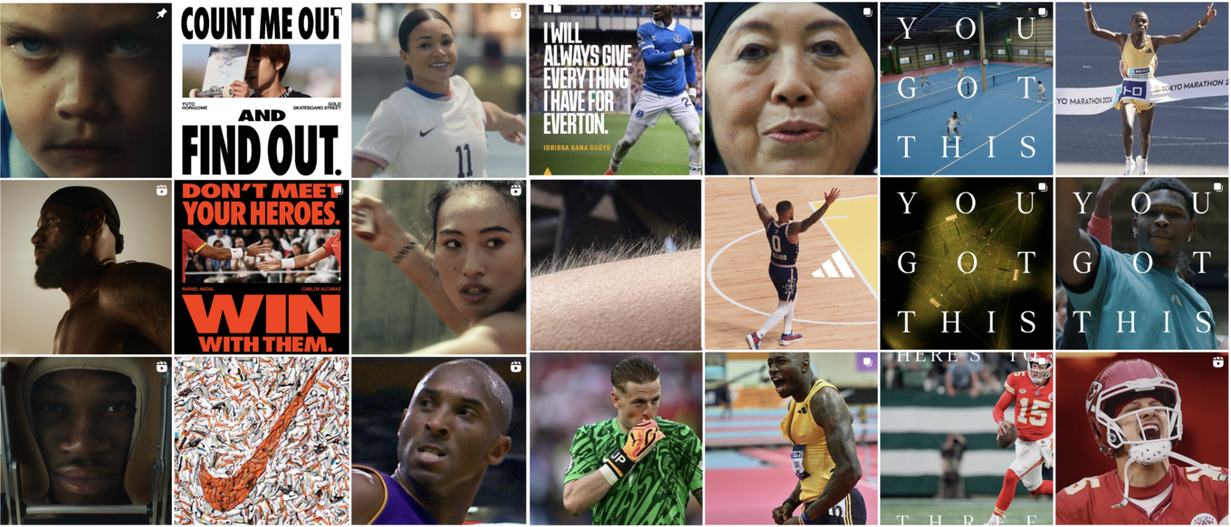 Коллаж брендов-героев