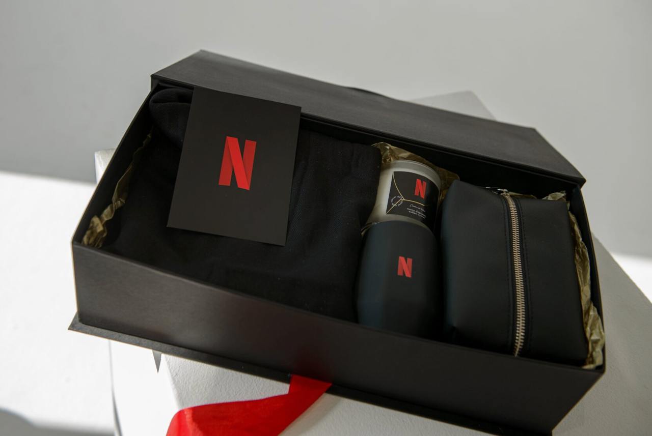 Брендированный подарочный набор для Netflix от My Hygge Place