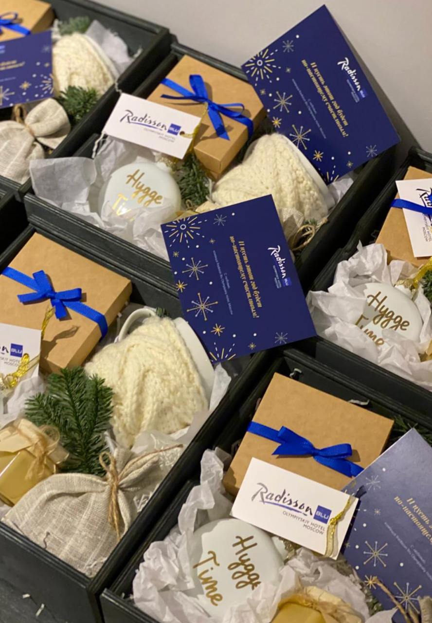 Брендированный подарочный набор для Radisson от My Hygge Place