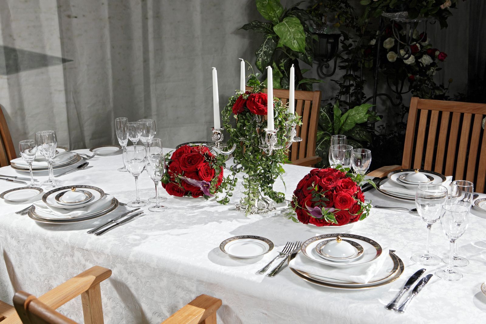 Оформление стола