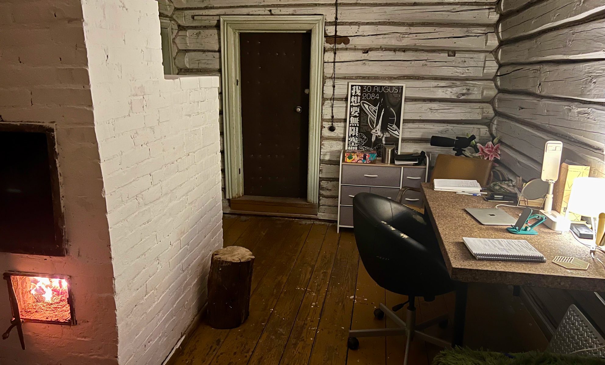 Печка в избинге