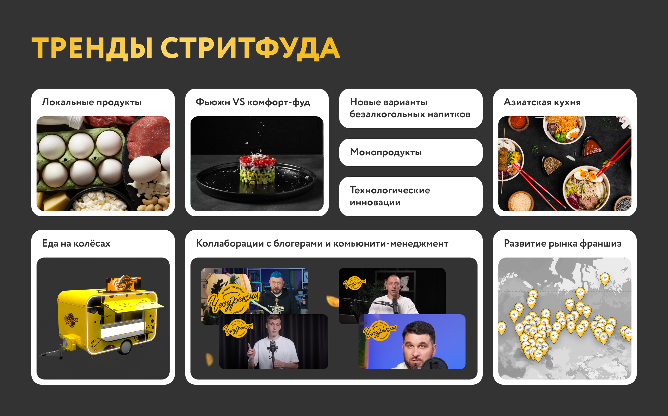 Тренды стритфуда 2025