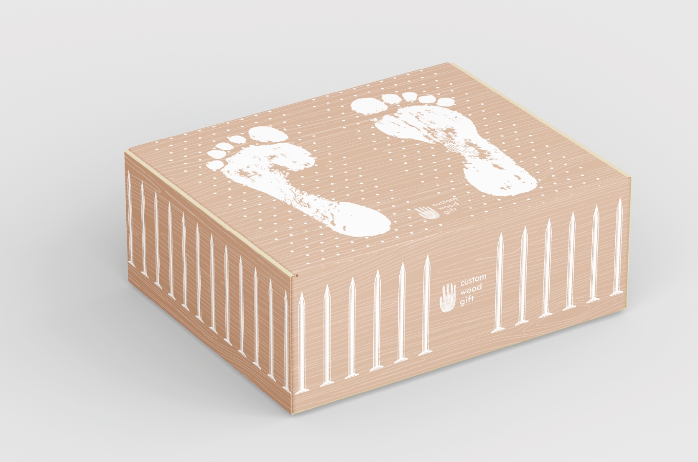 Крафтовая коробка