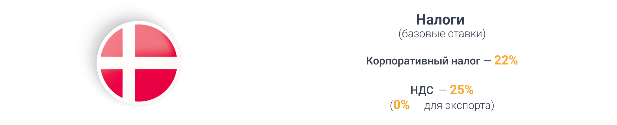 Налогообложение в Дании