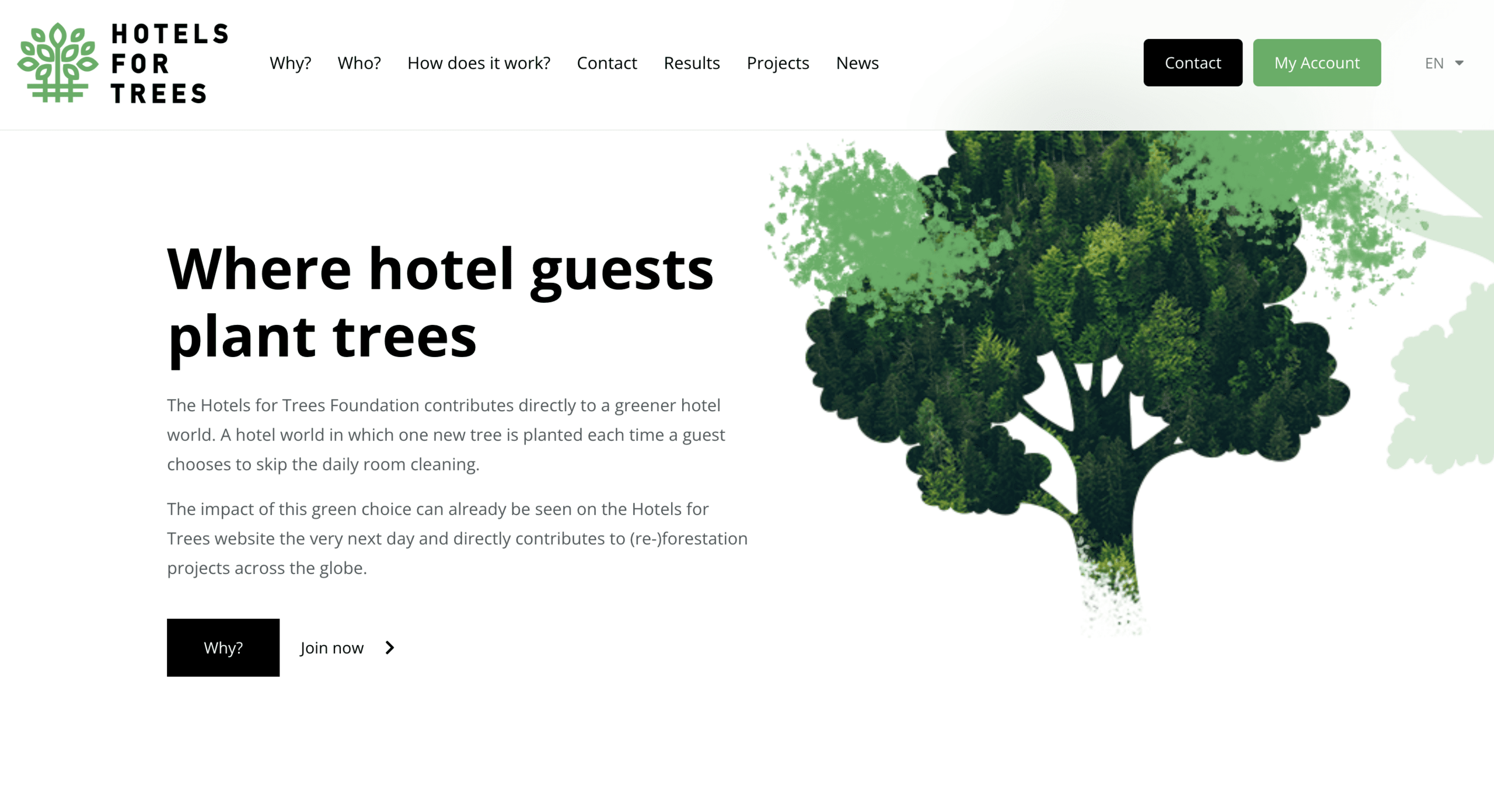 Hotels for Trees стимулирует развитие устойчивого туризма